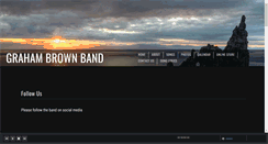 Desktop Screenshot of grahambrownband.com